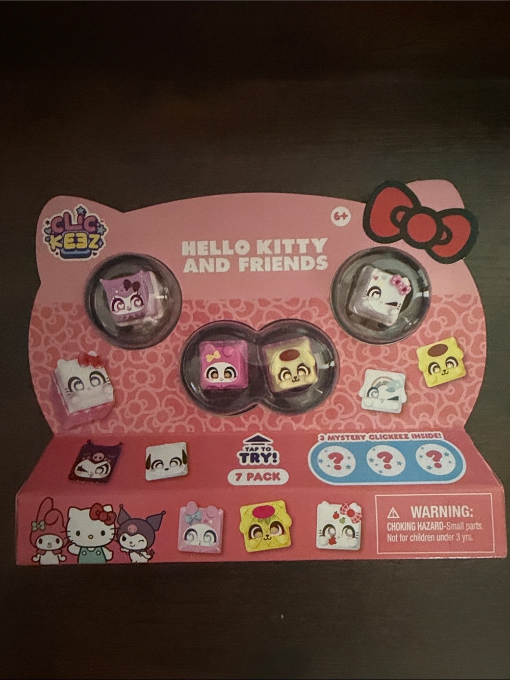 Hello Kitty and Friends Clickeez 7-Pack